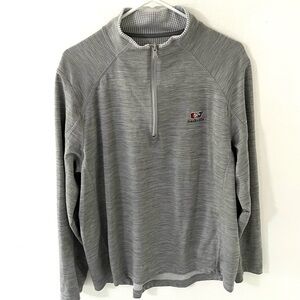 Vineyard Vines Performance Nashville Sankaty 1/4 Zip Pullover, Size: Large